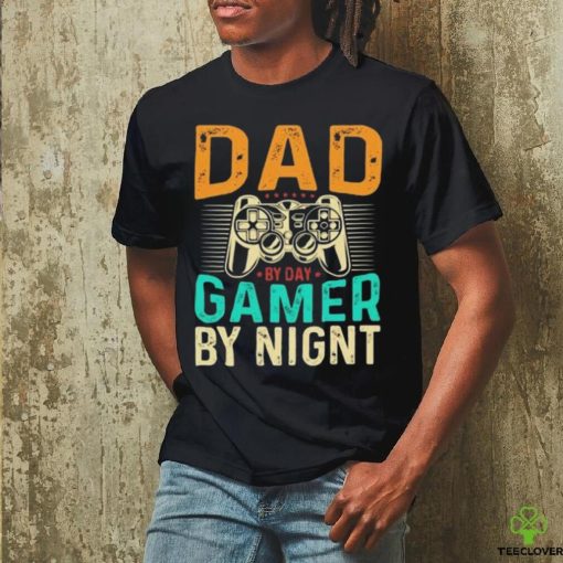 Official Dad By Day Gamer By Night Black hoodie, sweater, longsleeve, shirt v-neck, t-shirt