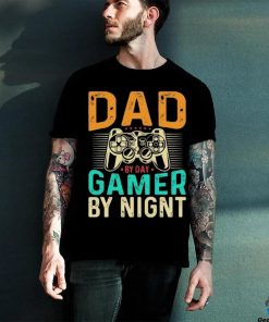 Official Dad By Day Gamer By Night Black hoodie, sweater, longsleeve, shirt v-neck, t-shirt