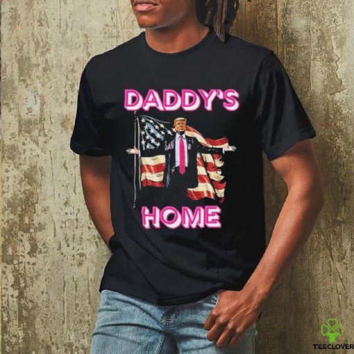 Official Daddys Home Trump American Flag Shirt