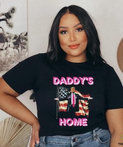 Official Daddys Home Trump American Flag Shirt