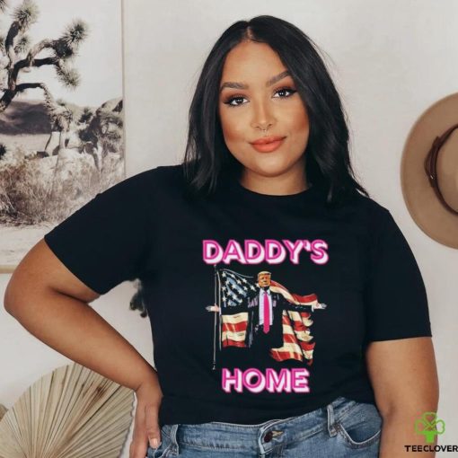 Official Daddys Home Trump American Flag Shirt