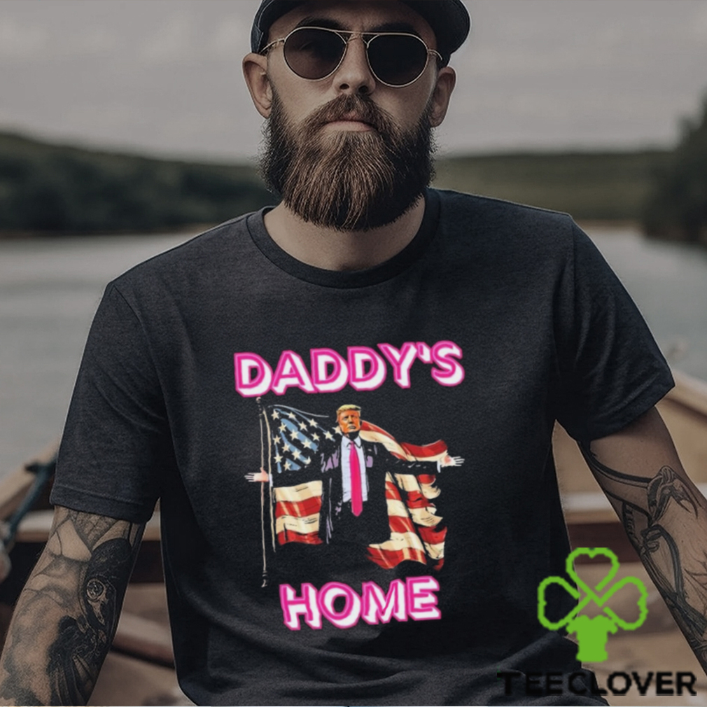 Official Daddys Home Trump American Flag Shirt Official Daddys Home Trump American Flag Shirt