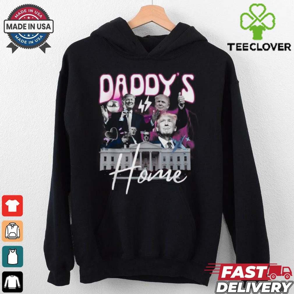 Official Daddy’s home Trump pink 90s bootleg style T shirt Official Daddy’s home Trump pink 90s bootleg style T shirt
