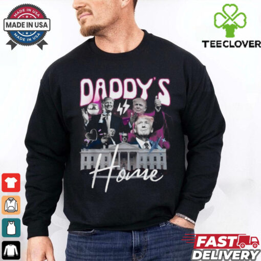 Official Daddy’s home Trump pink 90s bootleg style T shirt