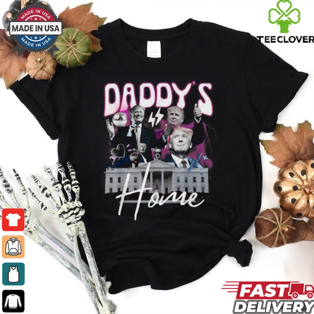 Official Daddy’s home Trump pink 90s bootleg style T shirt Official Daddy’s home Trump pink 90s bootleg style T shirt