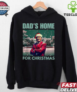 Official Dad’s home for Christmas dad Trump home for Christmas 2024 T shirt