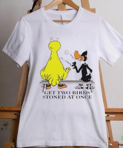 Official Daffy Duck Get Two Birds Stoned At Once Shirt