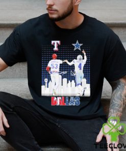 Official Dallas Adolis García and Dak Prescott signatures shirt