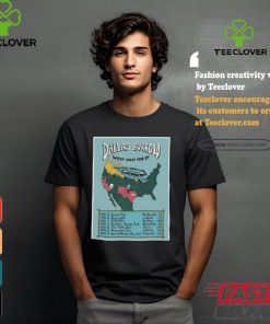 Official Dallas Burrow West Coast Tour 2024 Poster Shirt