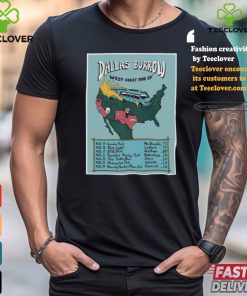 Official Dallas Burrow West Coast Tour 2024 Poster Shirt