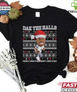 Official Dallas Cowboy Football Dak The Halls Merry Christmas Ugly 2024 Shirt 3 Official Dallas Cowboy Football Dak The Halls Merry Christmas Ugly 2024 Shirt