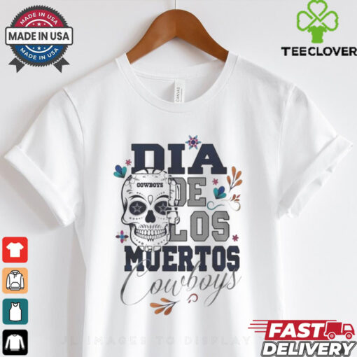 Official Dallas Cowboys Football Dia De Los Muertos Skull 2024 Shirt