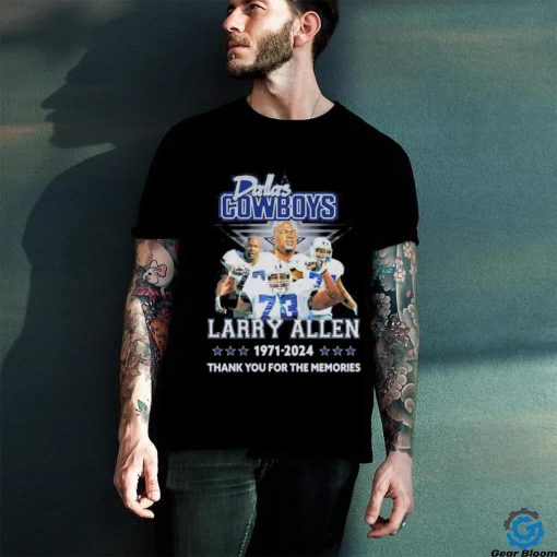 Official Dallas Cowboys Larry Allen 1971 2024 Thank You Legend Shirt