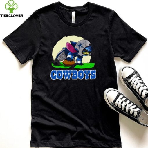 Official Dallas Cowboys Stitch Ready For The Football Battle Nfl Shirt