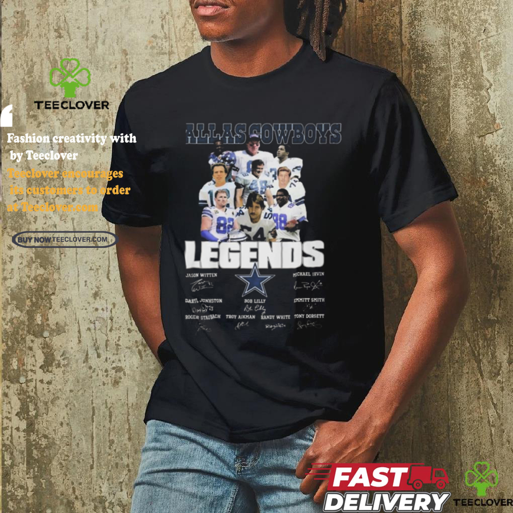 Official Dallas Cowboys The Football Team Of The Legends Fan Signatures 2024 Shirt Official Dallas Cowboys The Football Team Of The Legends Fan Signatures 2024 Shirt