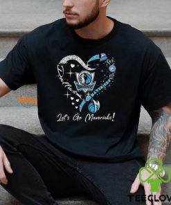 Official Dallas Mavericks Heart Diamond Let’s Go Mavericks 2024 shirt