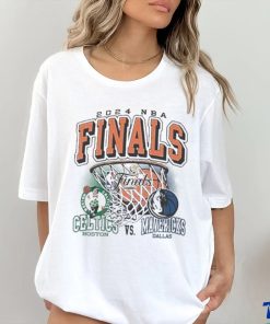 Official Dallas Mavericks Vs Boston Celtics 2024 NBA Finals Participant Matchup Shirt