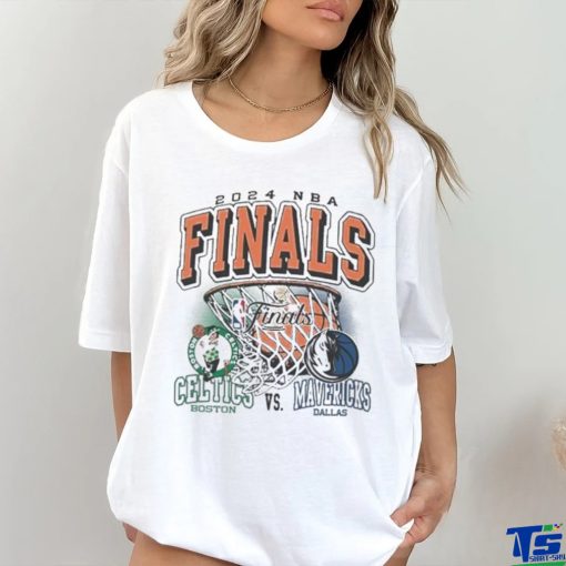 Official Dallas Mavericks Vs Boston Celtics 2024 NBA Finals Participant Matchup Shirt