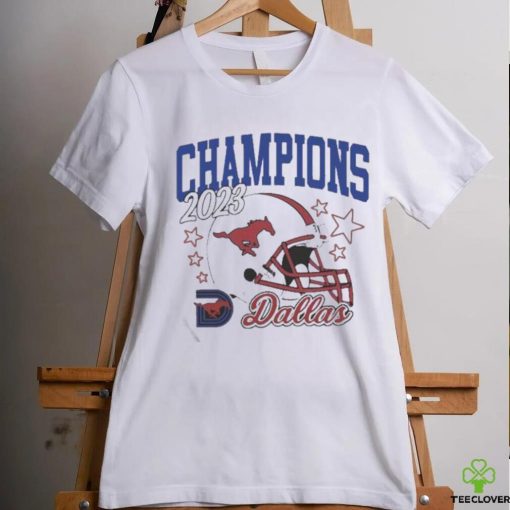 Official Dallas Smu 2023 Football Champions T Shirt