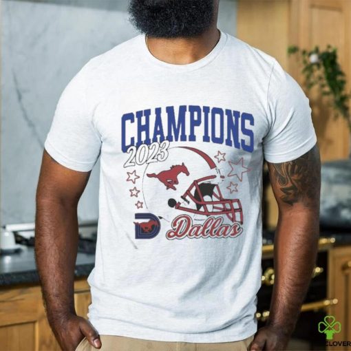 Official Dallas Smu 2023 Football Champions T Shirt