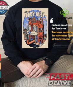 Official Dally In The Alley Sep 7 2024 Cass Corridor In Detroit MI Poster Shirt