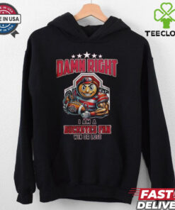 Official Dame Right I Am A Ohio State Buckeyes Fans Win Or Lost Penn State For Fans Mascot 2025 Shirt