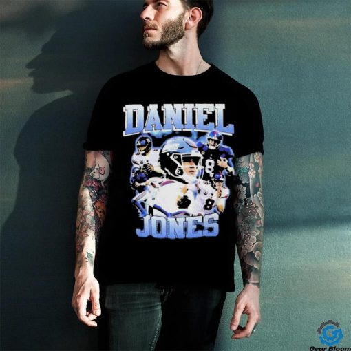 New York Giants Daniel Jones Nike Ny Barbell T-Shirt Goodstee