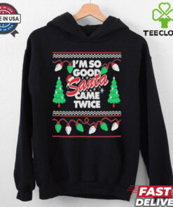 Official Danny Duncan Shirt 2024 Santa Came Twice Ugly Christmas T shirts