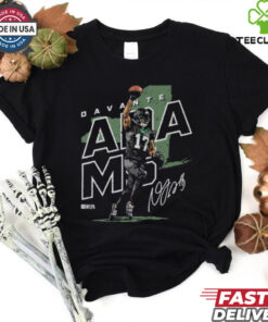 Official Davante Adams New York Jets NFL Player Map Signature t shirt 3 Official Davante Adams New York Jets NFL Player Map Signature t shirt