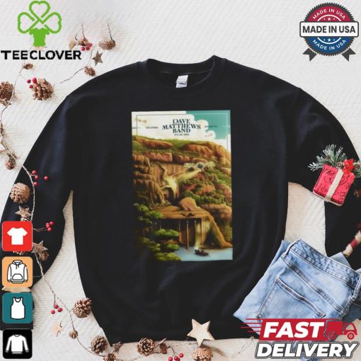 Official Dave Matthews Band Gorge Amphitheatre in George WA Aug 30 2024 Poster shirt