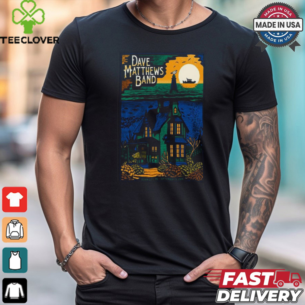 Official Dave Matthews Band Oceans Calling Festival On Sep 29 2024 In Ocean City MD Poster Shirt Official Dave Matthews Band Oceans Calling Festival On Sep 29 2024 In Ocean City MD Poster Shirt