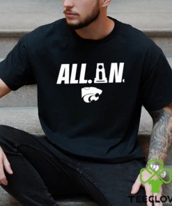 Official David N’Guessan Wearing All In KStateMBB shirt