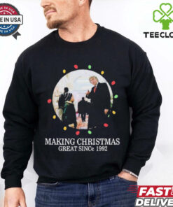 Official Davidjharrisjr Making Christmas Great Since 1992 Donald Trump t shirt