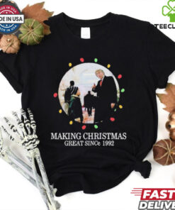 Official Davidjharrisjr Making Christmas Great Since 1992 Donald Trump T-shirt holiday and political design