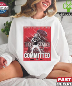 Official Davis And Elkins College Dylan Leadbetter Committed Mountain East Poster t shirt