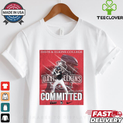 Official Davis And Elkins College Dylan Leadbetter Committed Mountain East Poster t hoodie, sweater, longsleeve, shirt v-neck, t-shirt