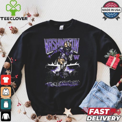 Official Dawg Dash Immortal #24 Washington Huskies Skeleton Painting t shirt