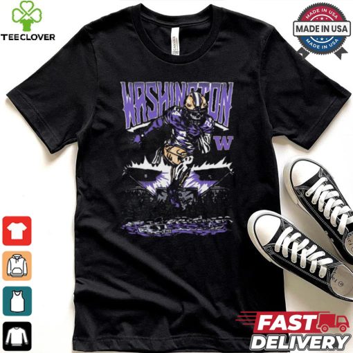 Official Dawg Dash Immortal #24 Washington Huskies Skeleton Painting t shirt