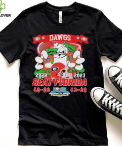 Official Dawgs Beat Florida 2022 2023 Georgia Bulldogs 43 20 Florida Final Score Shirt