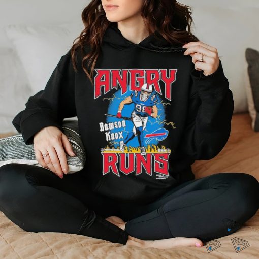 Official Dawson Knox Angry Runs Shirt