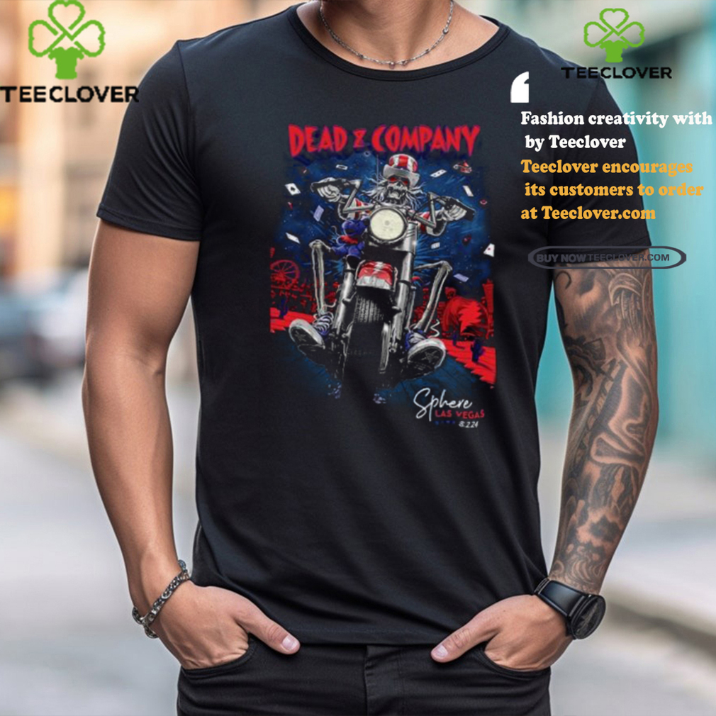 Official Dead And Company August 2 2024 Sphere Las Vegas NV Poster Shirt Official Dead And Company August 2 2024 Sphere Las Vegas NV Poster Shirt