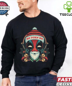 Official Deapool Ho Freakin’ Ho Christmas Shirt 2 Official Deapool Ho Freakin’ Ho Christmas Shirt