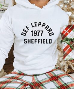 Official Def Leppard 1977 Sheffield Shirt