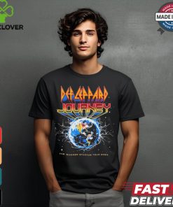 Official Def Leppard And Journey Music The Summer Stadium Tour 2024 Merch Event Shirt