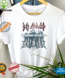 Official Def Leppard Summer Stadium Tour 2024 Dates Shirt