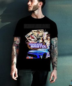 Official Denny Hamlin Conquers Bristol Motor Speedway Food City 500 Shirt