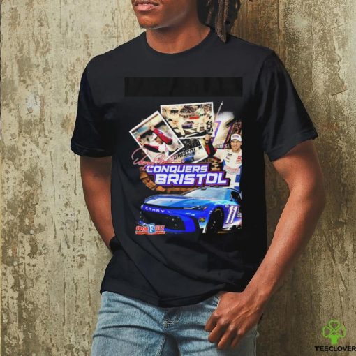 Official Denny Hamlin Conquers Bristol Motor Speedway Food City 500 Shirt