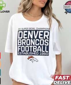 Official Denver Broncos Fanatics Hot Shot State Shirt