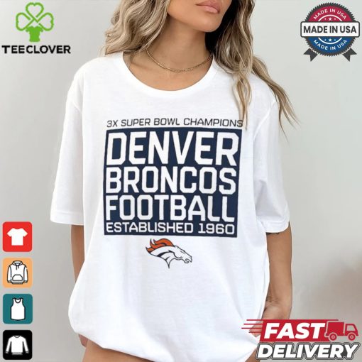 Official Denver Broncos Fanatics Hot Shot State Shirt