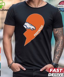 Official Denver Broncos Partners Half Heart Shirt